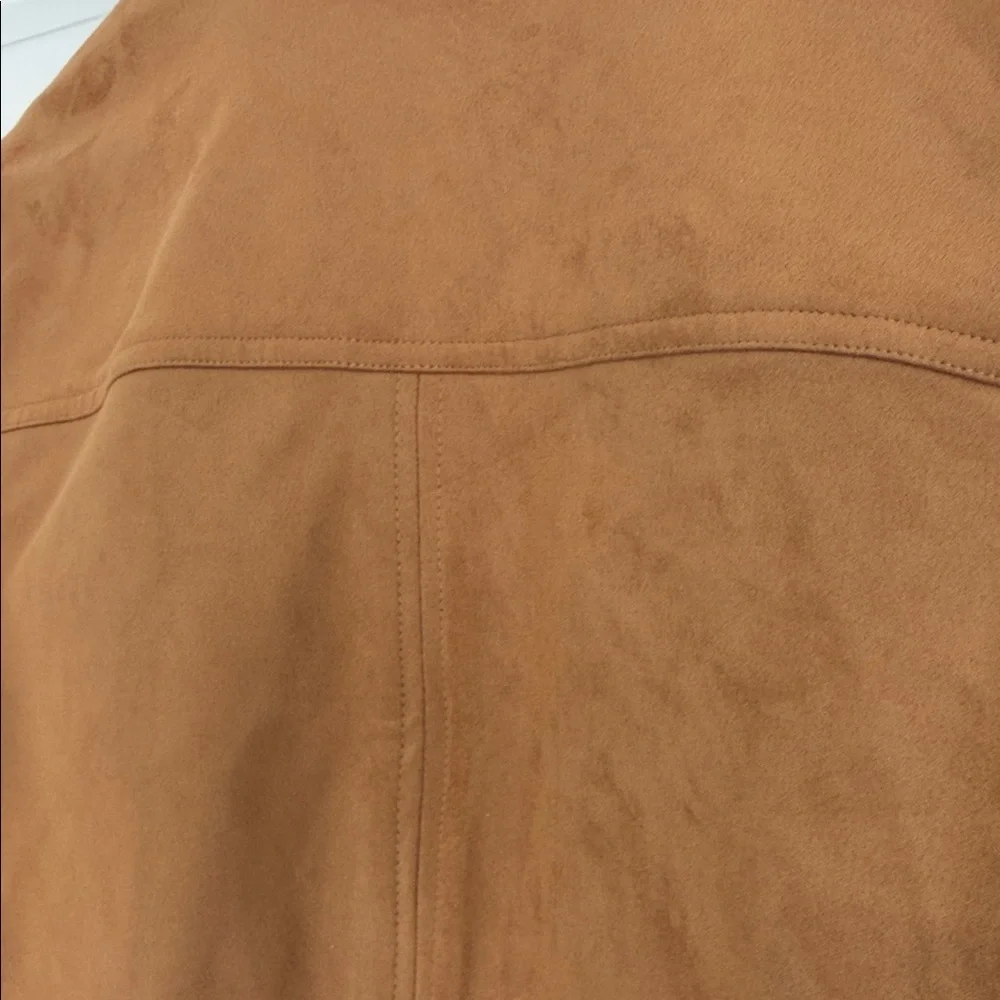 NWOT - Kut from the Kloth Matilda Crop Faux Suede Trucker Jacket - Picture 12 of 12